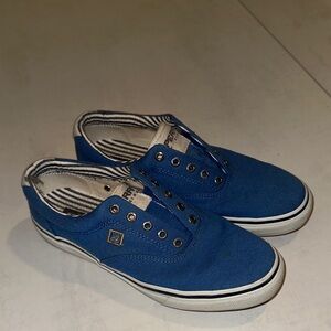 Sperry Blue Canvas Sneakers